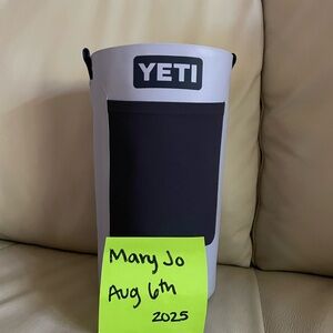 YETI Two-Tone Gray and Black Insulated Carrier